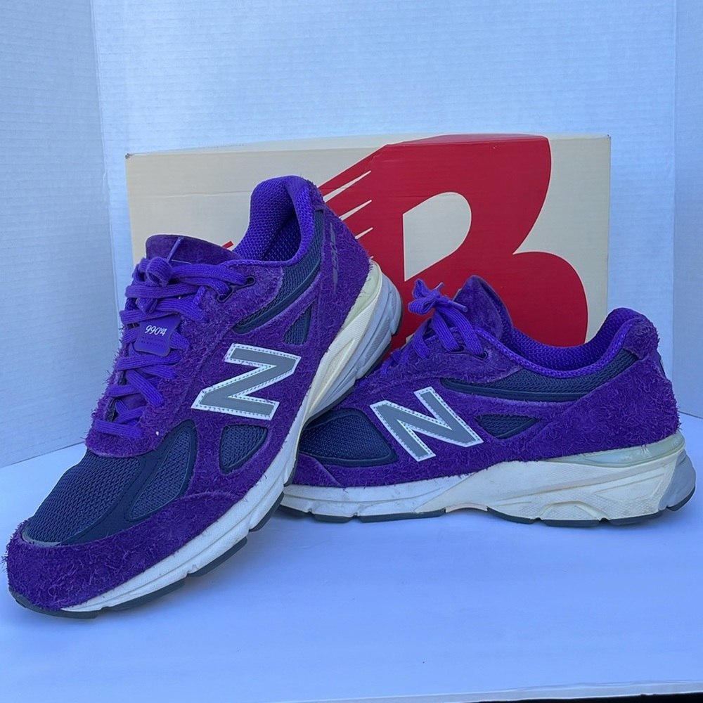 New Balance 990v4 Teddy Santis Plum Purple U990TB4 Made in USA Size 10.5 Mens